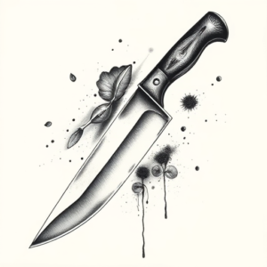 Realism Knife Tattoo
