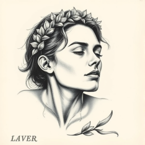 Realism Laurel Tattoo