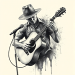 Realism Music Tattoo