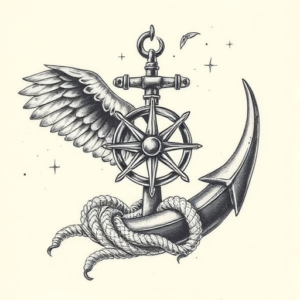 Realism Nautical Tattoo