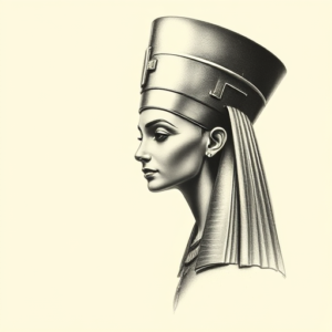 Realism Nefertiti Tattoo