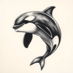 Realism Orca Tattoo