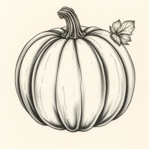 Realism Pumpkin Tattoo