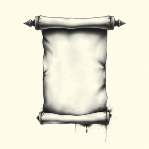 Realism Scroll Tattoo