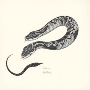 Realism Snake Tattoo