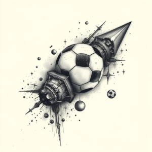 Realism Space Tattoo