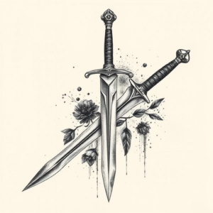 Realism Sword Tattoo