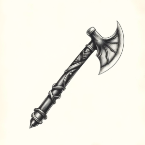 Realism Tomahawk Tattoo