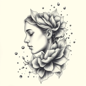 Realism Water Tattoo