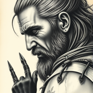 Realism Witcher Tattoo