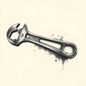 Realism Wrench Tattoo