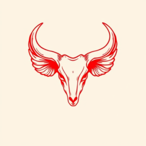 Red Ink Aries Tattoo