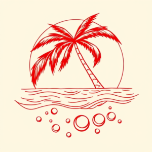 Red Ink Beach Tattoo