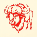 Red Ink Buffalo Tattoo