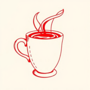 Red Ink Coffee Tattoo