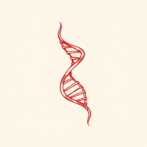 Red Ink Dna Tattoo