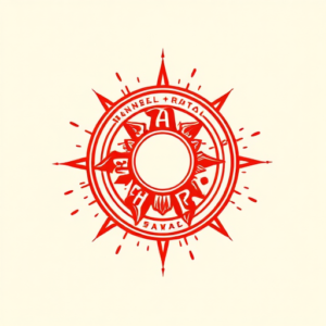 Red Ink Stamp Tattoo