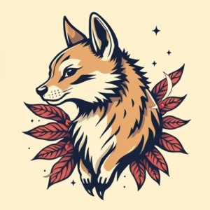 Retro 90S Animal Tattoo