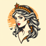 Retro 90S Athena Tattoo