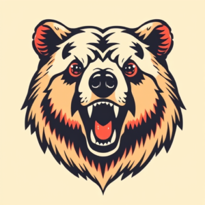 Retro 90S Bear Tattoo