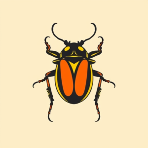 Retro 90S Beetle Tattoo