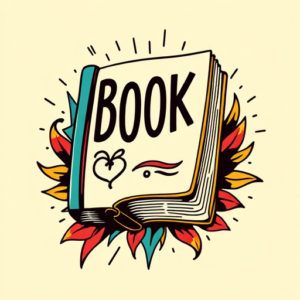 Retro 90S Book Tattoo