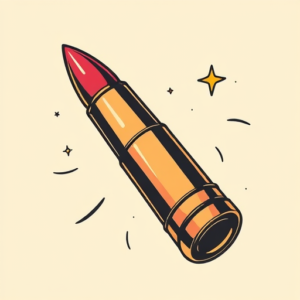 Retro 90S Bullet Tattoo