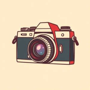 Retro 90S Camera Tattoo