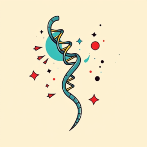 Retro 90S Dna Tattoo