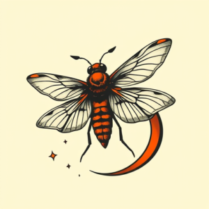 Retro 90S Firefly Tattoo