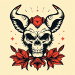 Retro 90S Hades Tattoo