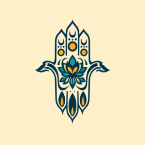 Retro 90S Hamsa Tattoo