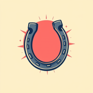 Retro 90S Horseshoe Tattoo