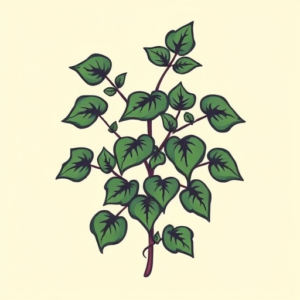 Retro 90S Ivy Tattoo