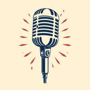 Retro 90S Microphone Tattoo