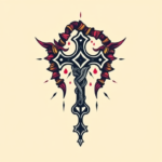 Retro 90S Rosary Tattoo