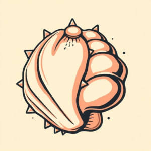 Retro 90S Shell Tattoo