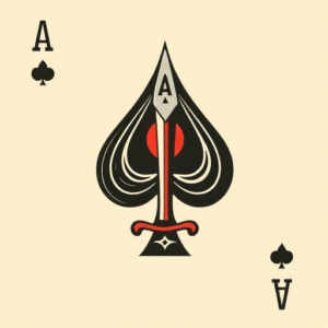 Retro 90S Spade Tattoo