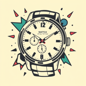 Retro 90S Watch Tattoo