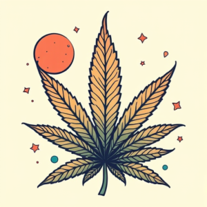 Retro 90S Weed Tattoo