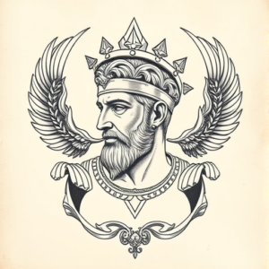 Roman Diamond Tattoo