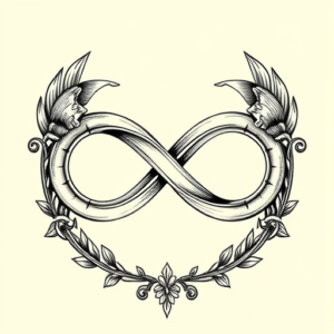 Roman Infinity Tattoo