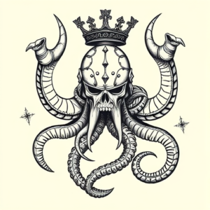 Roman Kraken Tattoo