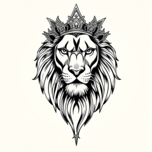 Roman Lion Tattoo