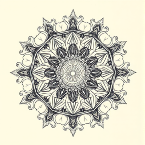 Roman Mandala Tattoo