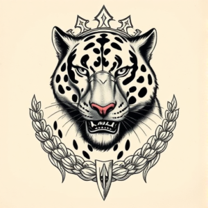 Roman Panther Tattoo