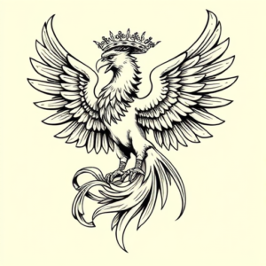 Roman Phoenix Tattoo
