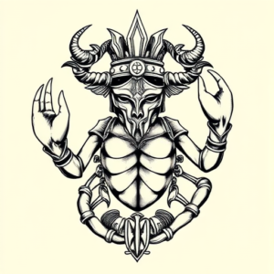 Roman Scorpio Tattoo