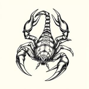 Roman Scorpion Tattoo