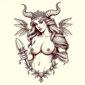 Roman Succubus Tattoo